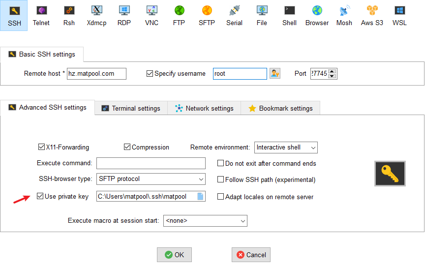 使用MobaXterm链接矩池云教程